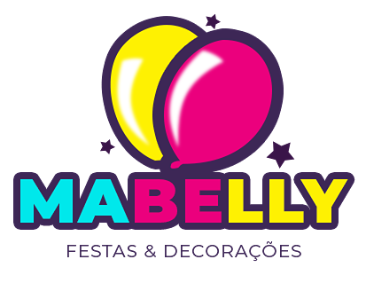 Logo de Mabelly Festas - Locações e Decorações