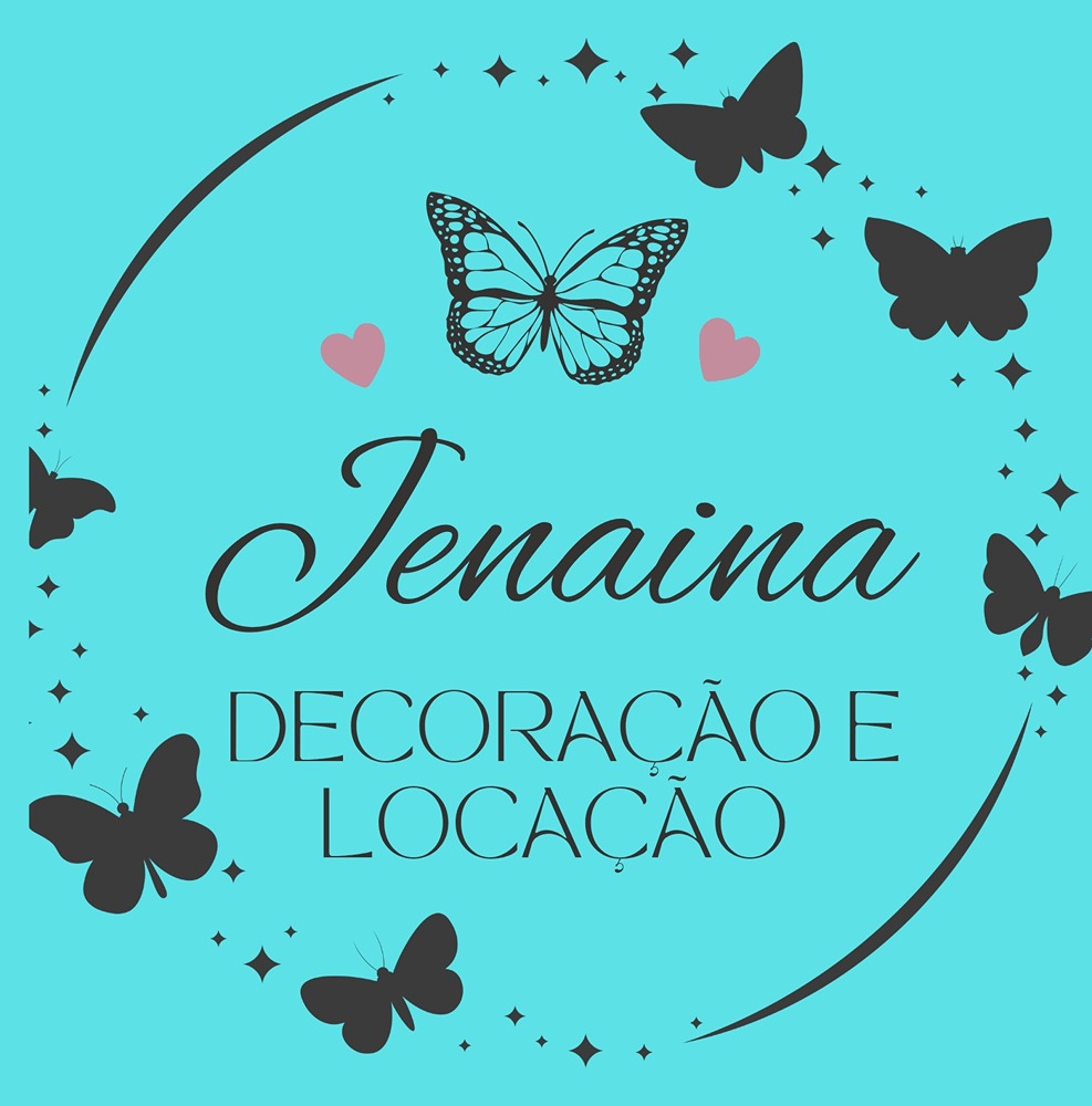 Logo de  Jenaina Decoração e Locação 