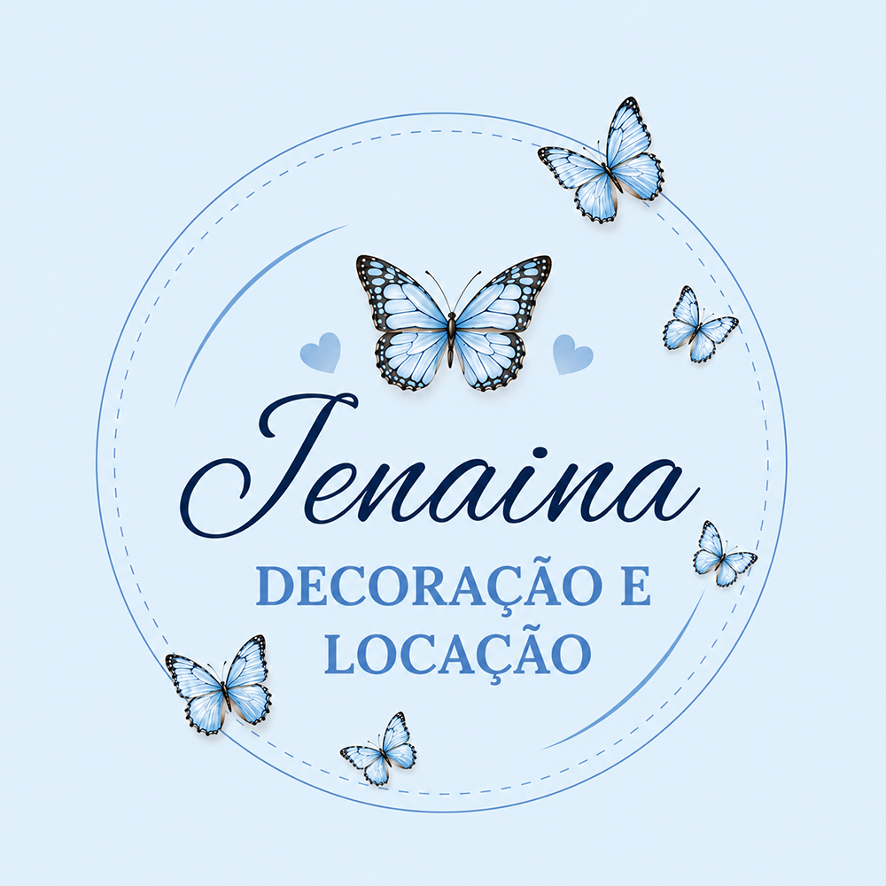 Logo de  Jenaina Decoração e Locação 