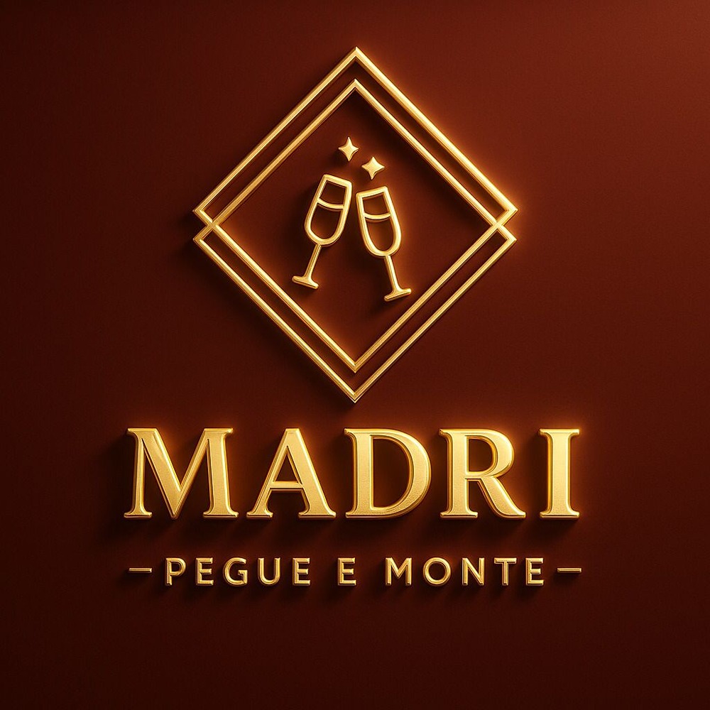 Logo de Madri Festas e Decorações - Pegue e Monte