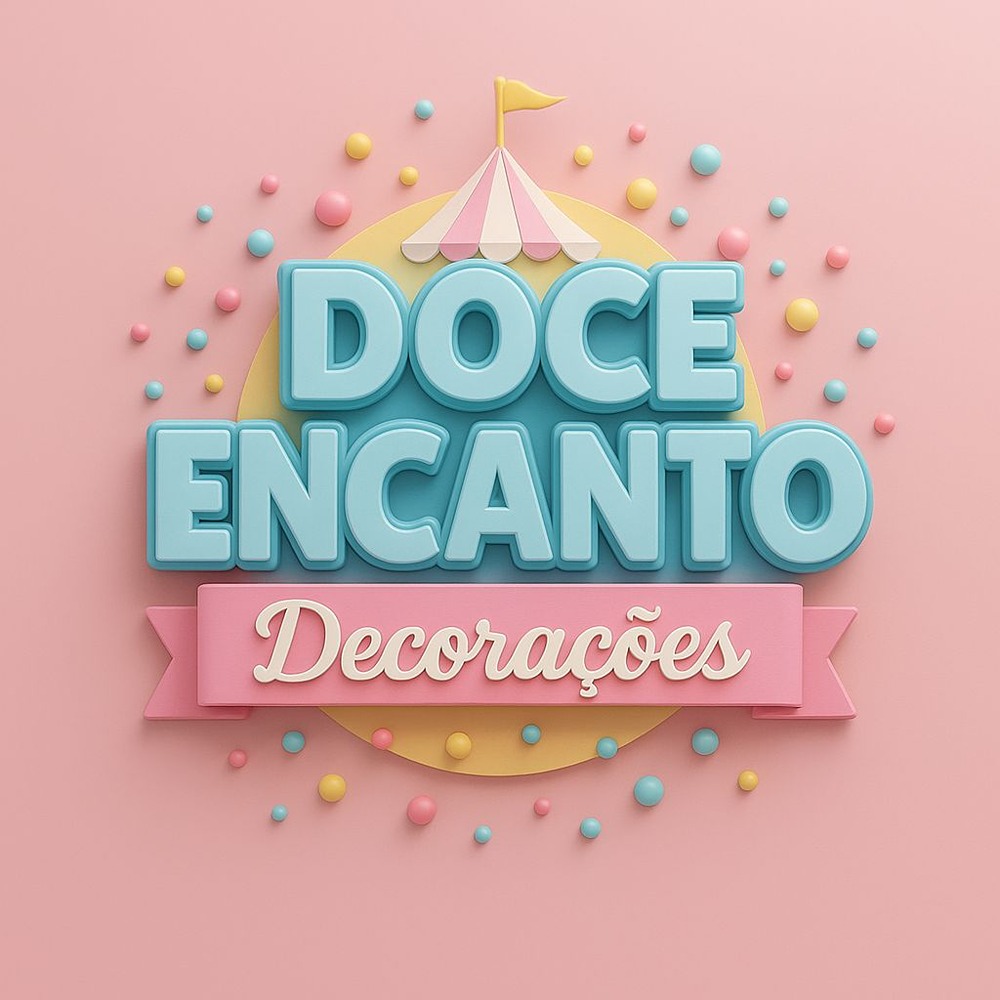 Logo de Doce Encanto Decorações