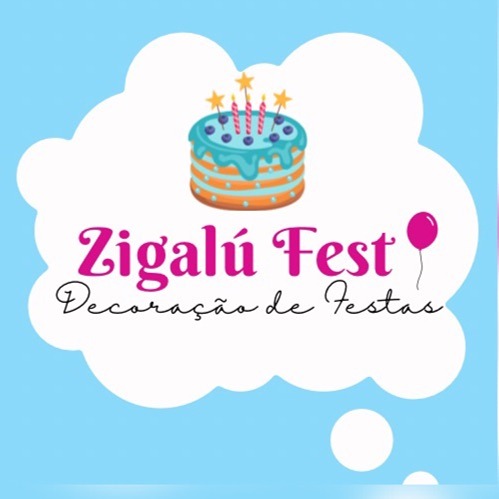 Logo de Zigalu Fest Decorações
