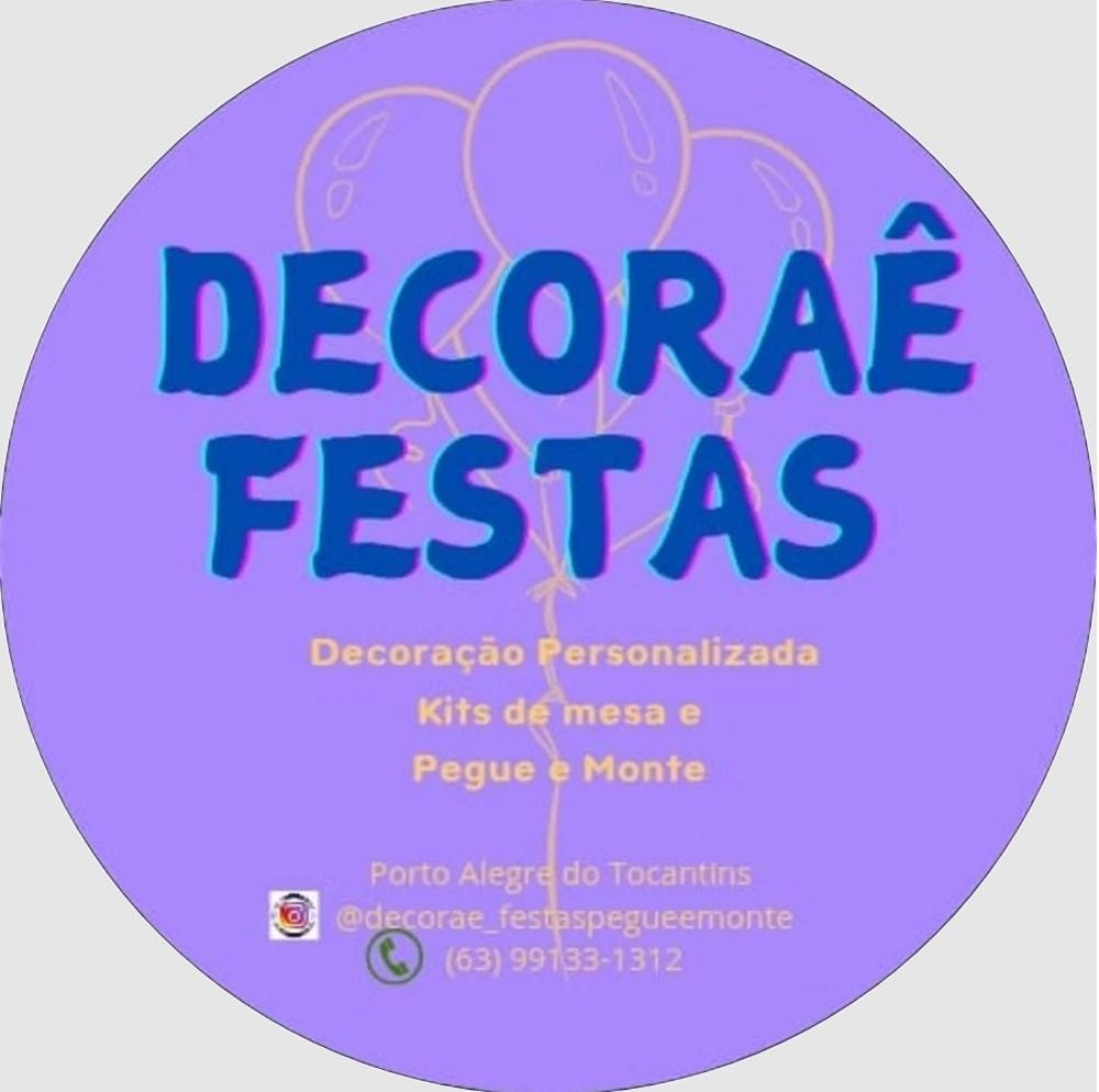 Logo de DECORAÊ FESTAS PEGUE E MONTE