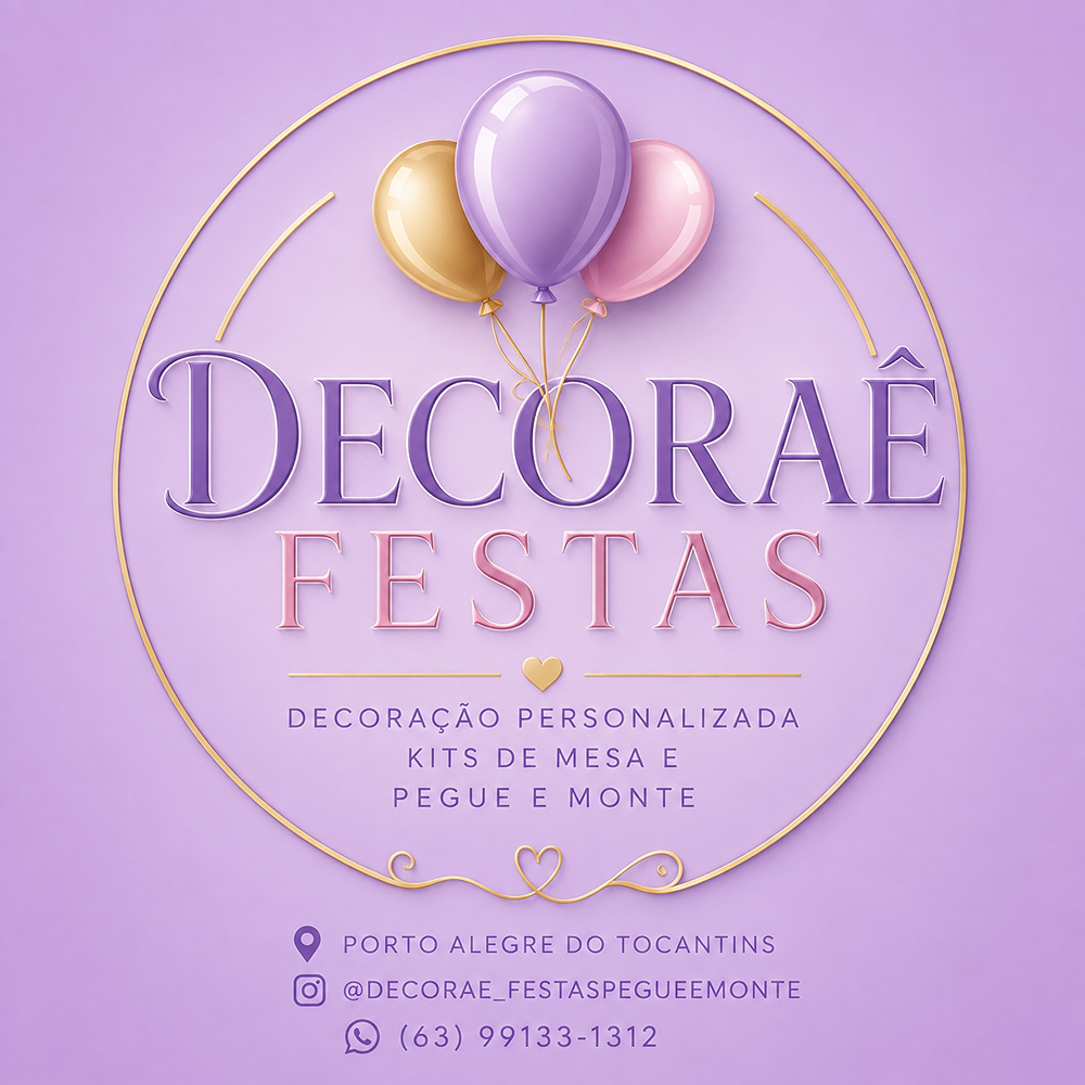 Logo de DECORAÊ FESTAS PEGUE E MONTE
