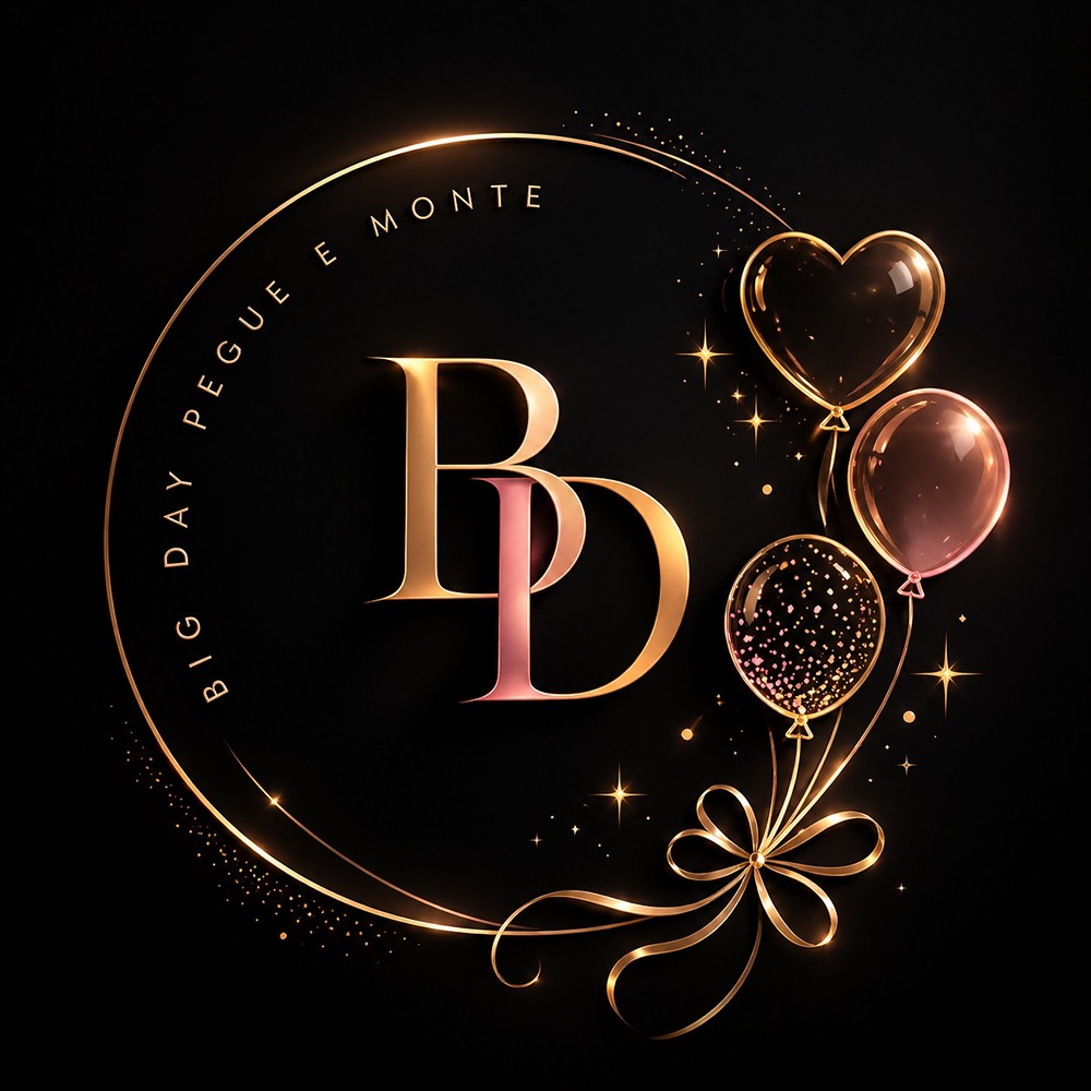 Logo de Big Day Pegue e Monte|Taynara Gonçalves 