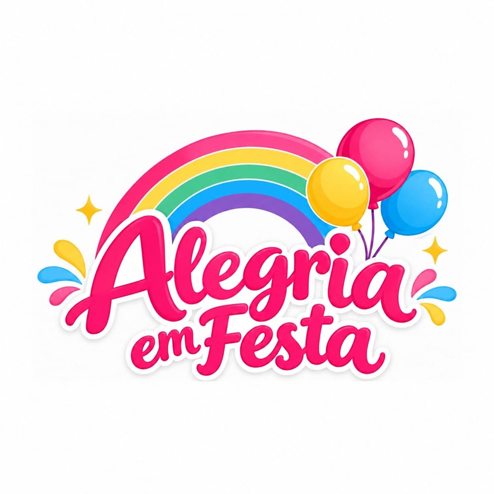 Logo de Alegria em festa