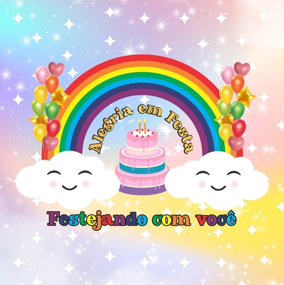 Logo de Alegria em festa