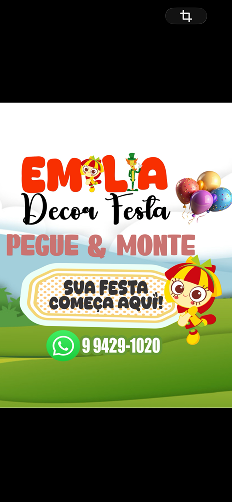 Logo de Emilia Decor Festas