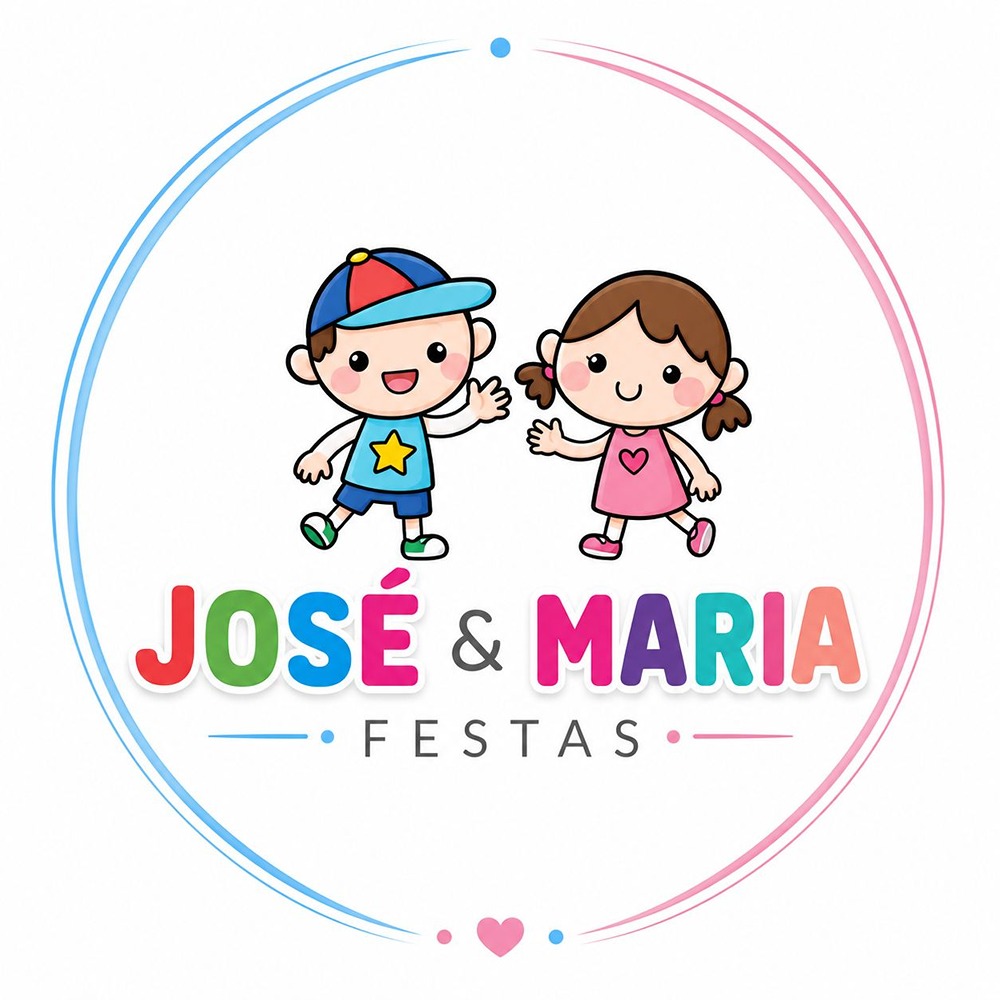 Logo de José e Maria festas