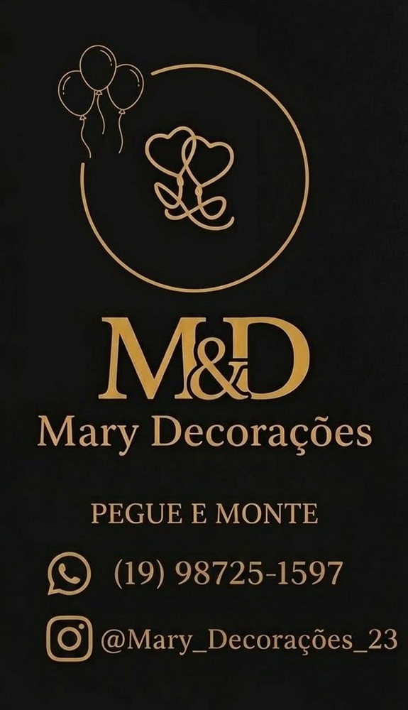 Logo de Mary Decorações 