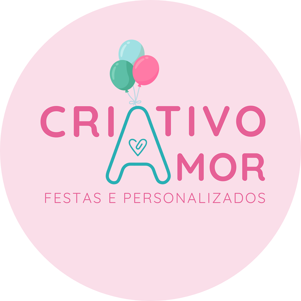 Logo de Criativo Amor Festas e Personalizados