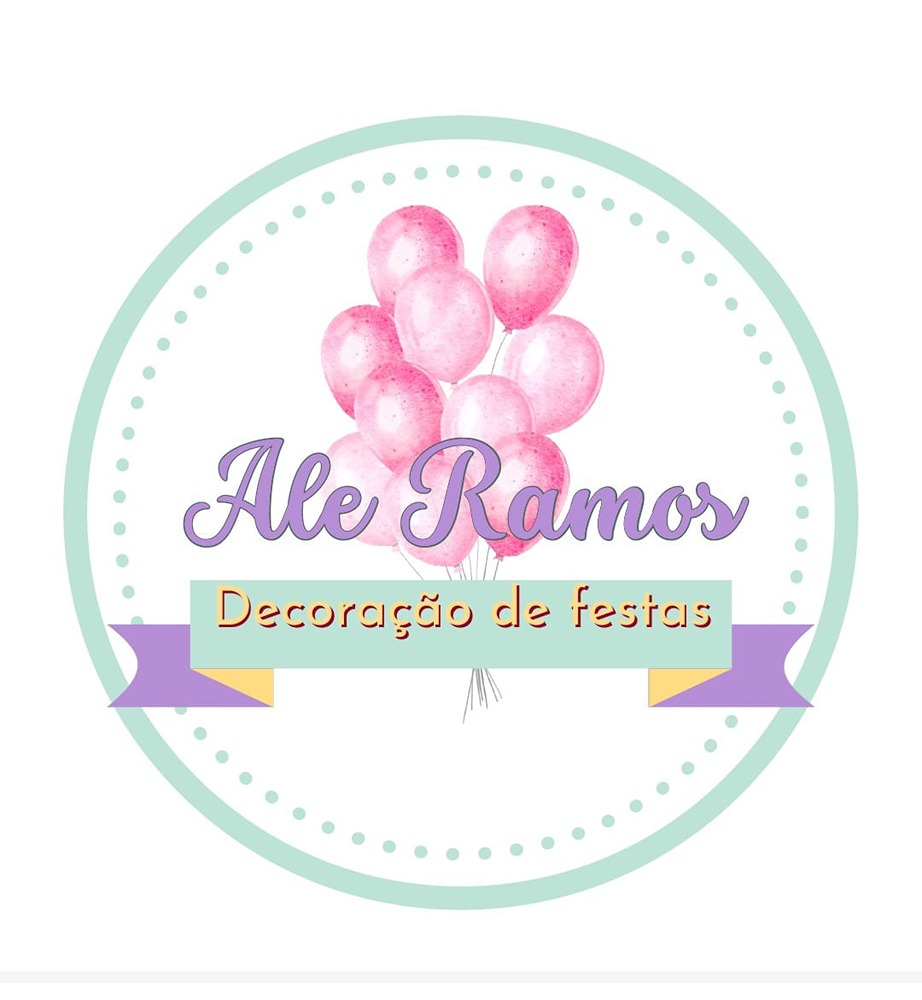 Logo de Decorações Ale Ramos