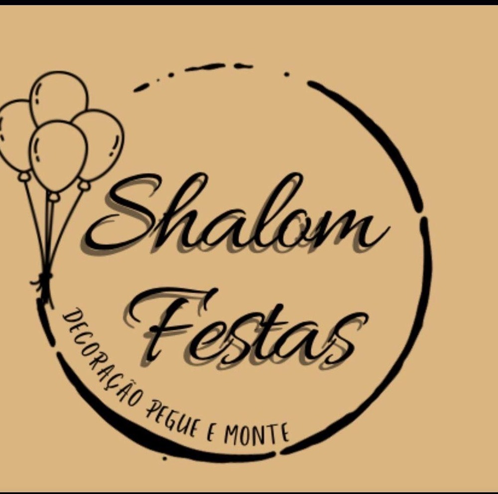 Logo de Shalom Festas Pegue e Monte
