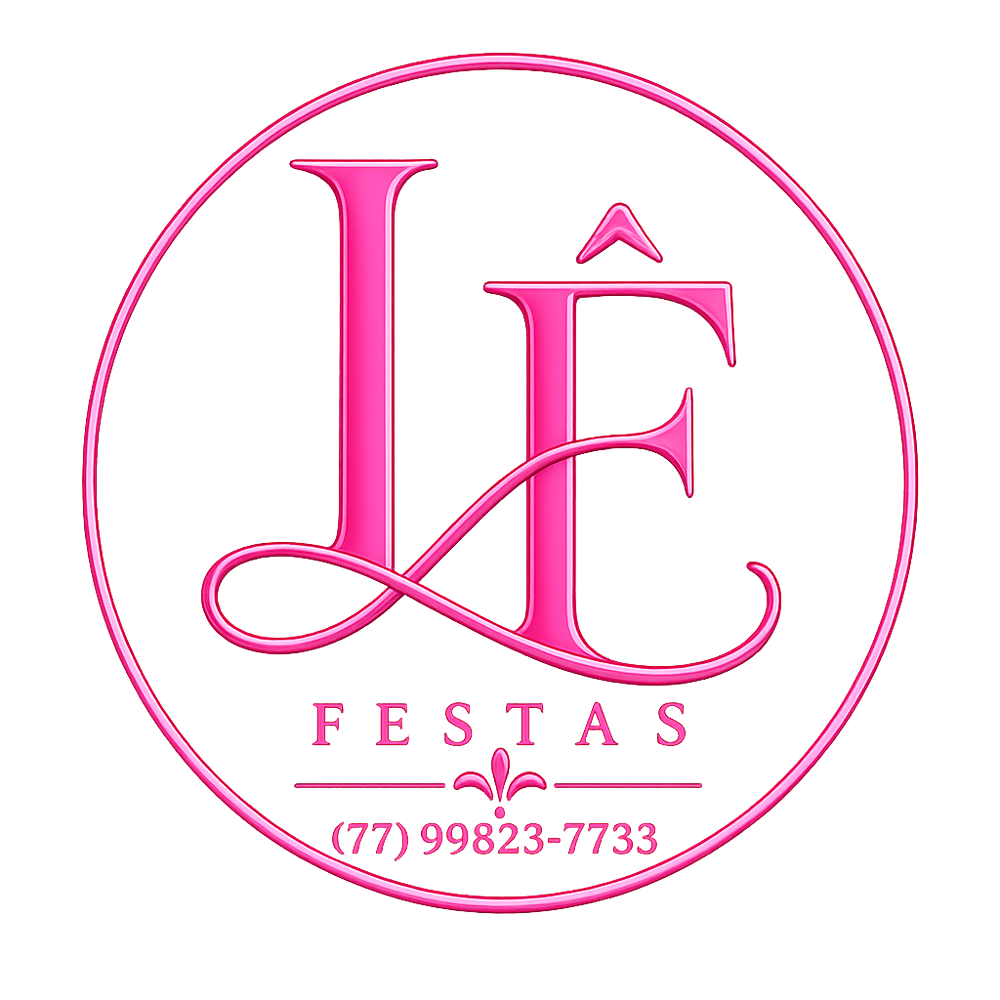 Logo de LÊ FESTAS LOCAÇÃO DE MÓVEIS E ARTIGOS PARA FESTAS