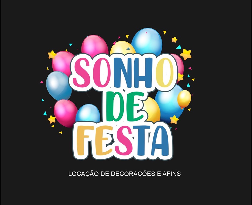 Logo de Sonho de Festa locações 