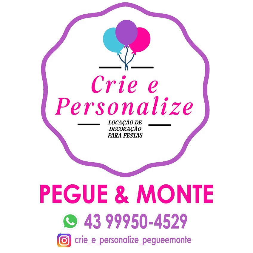 Logo de Crie e Personalize  