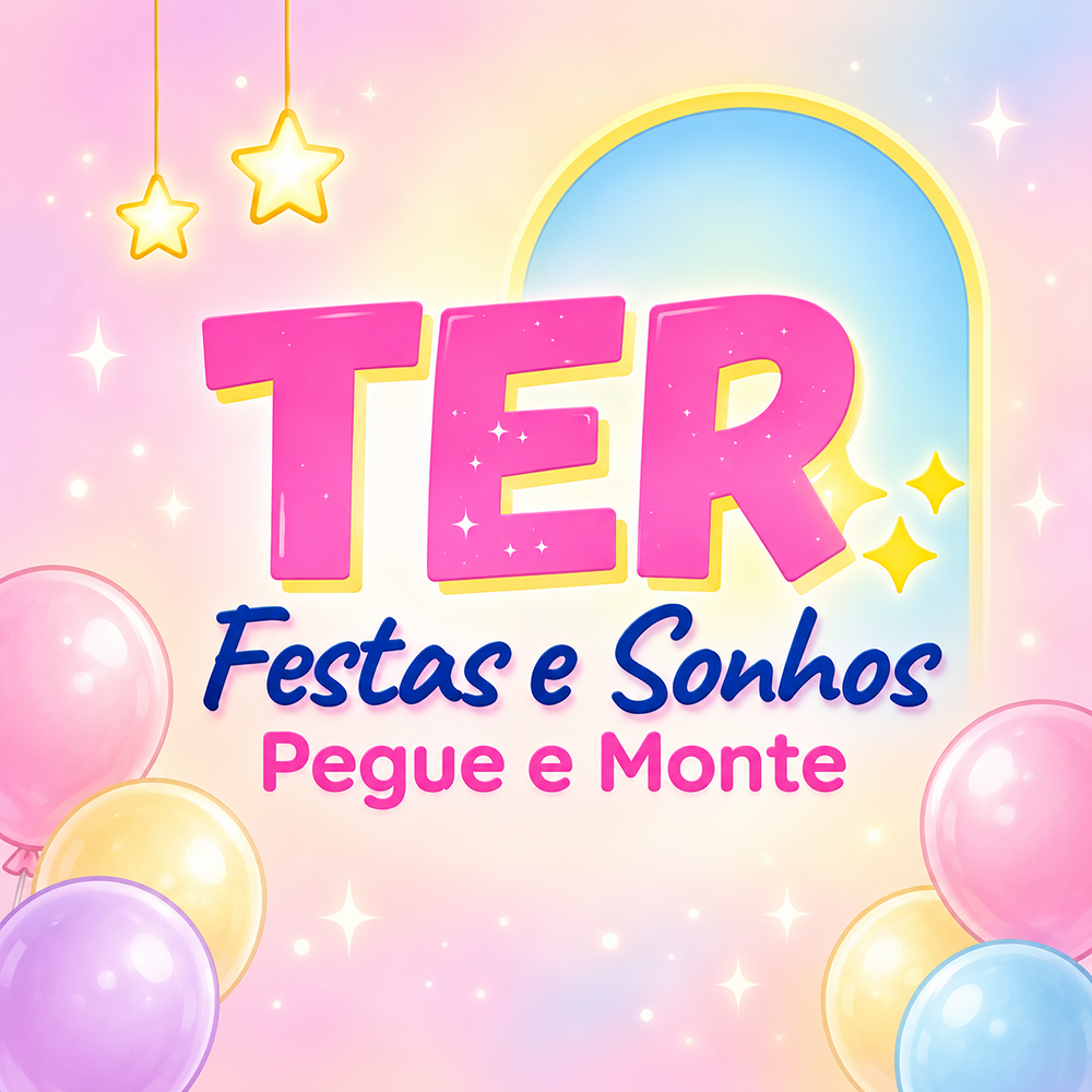 Logo de TER Festas e Sonhos Pegue e Monte 