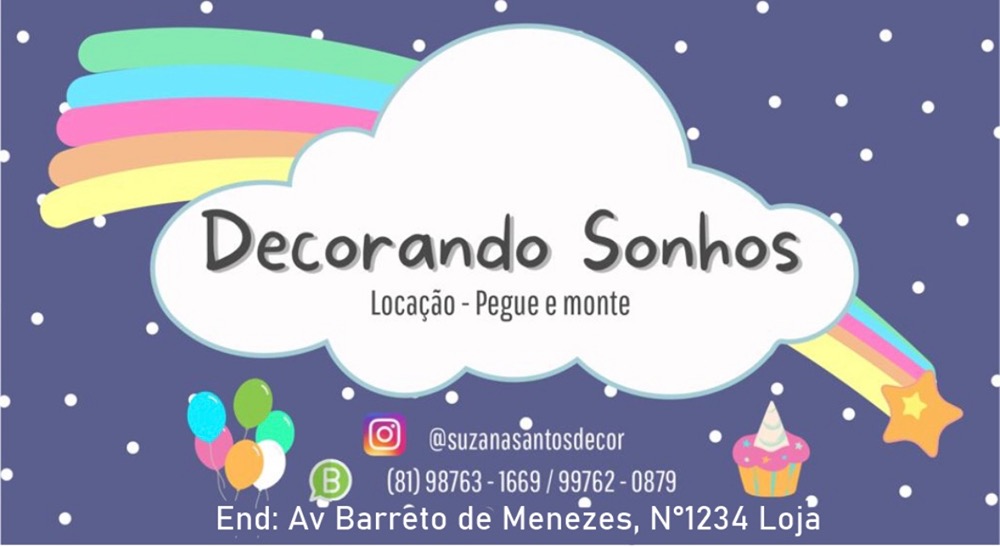 Logo de Suzana Santos Decorando Sonhos