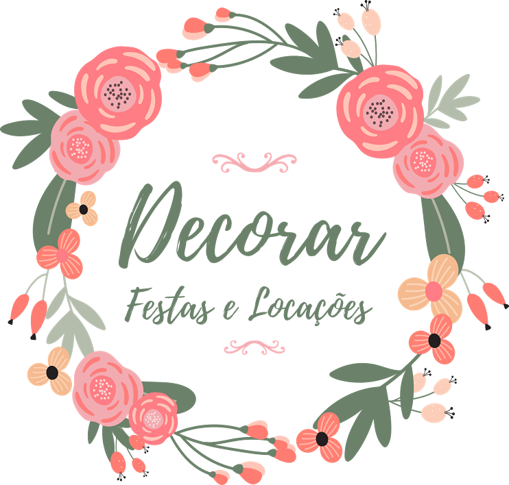 Logo de Decorar  Festas e Locacoes