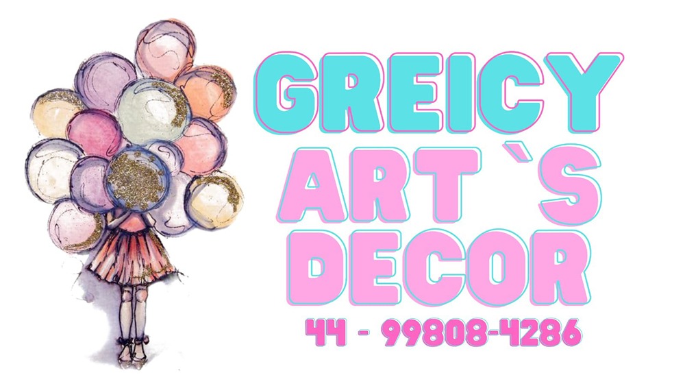 Logo de Greicy Art´s Decor Pegue e Monte
