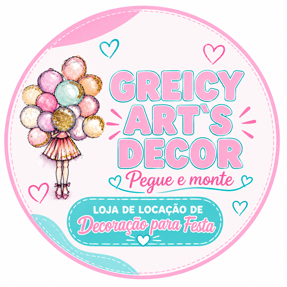 Logo de Greicy Art´s Decor Pegue e Monte