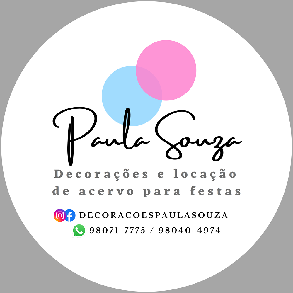 Logo de Decorações Paula Souza