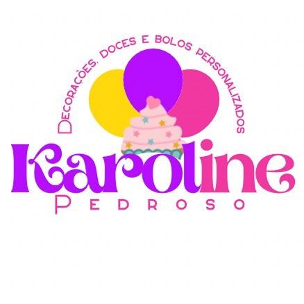 Logo de karoline pedroso festas