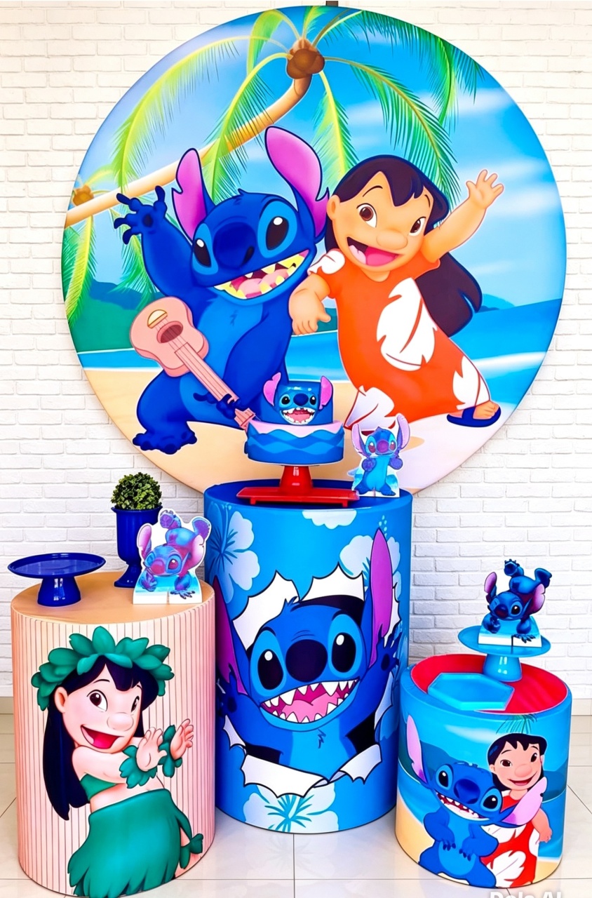 Stitch E Lilo - Bronze - Ge Farias Pegue e Monte