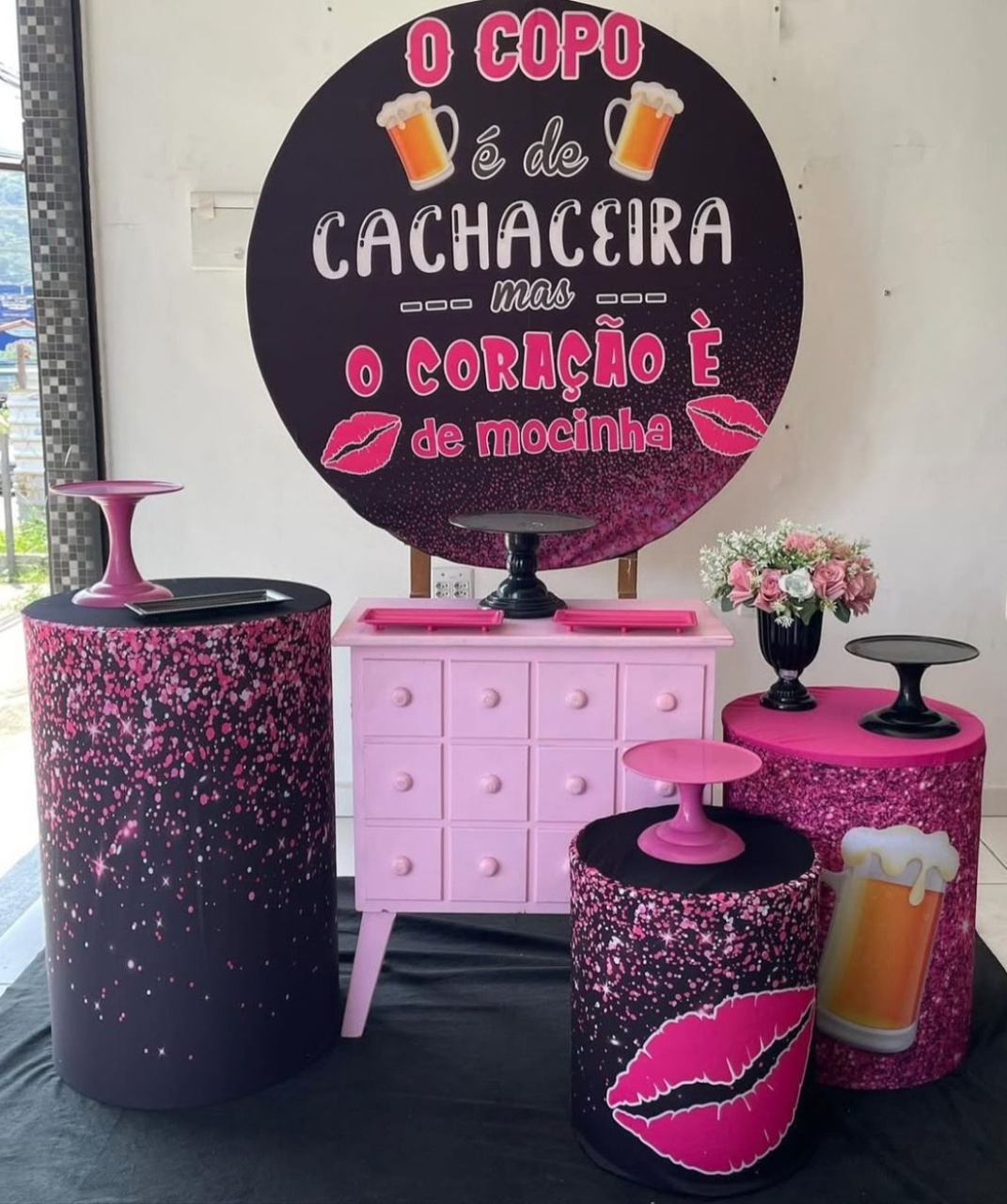 Coração de Mocinha Plus  - Tailine festas