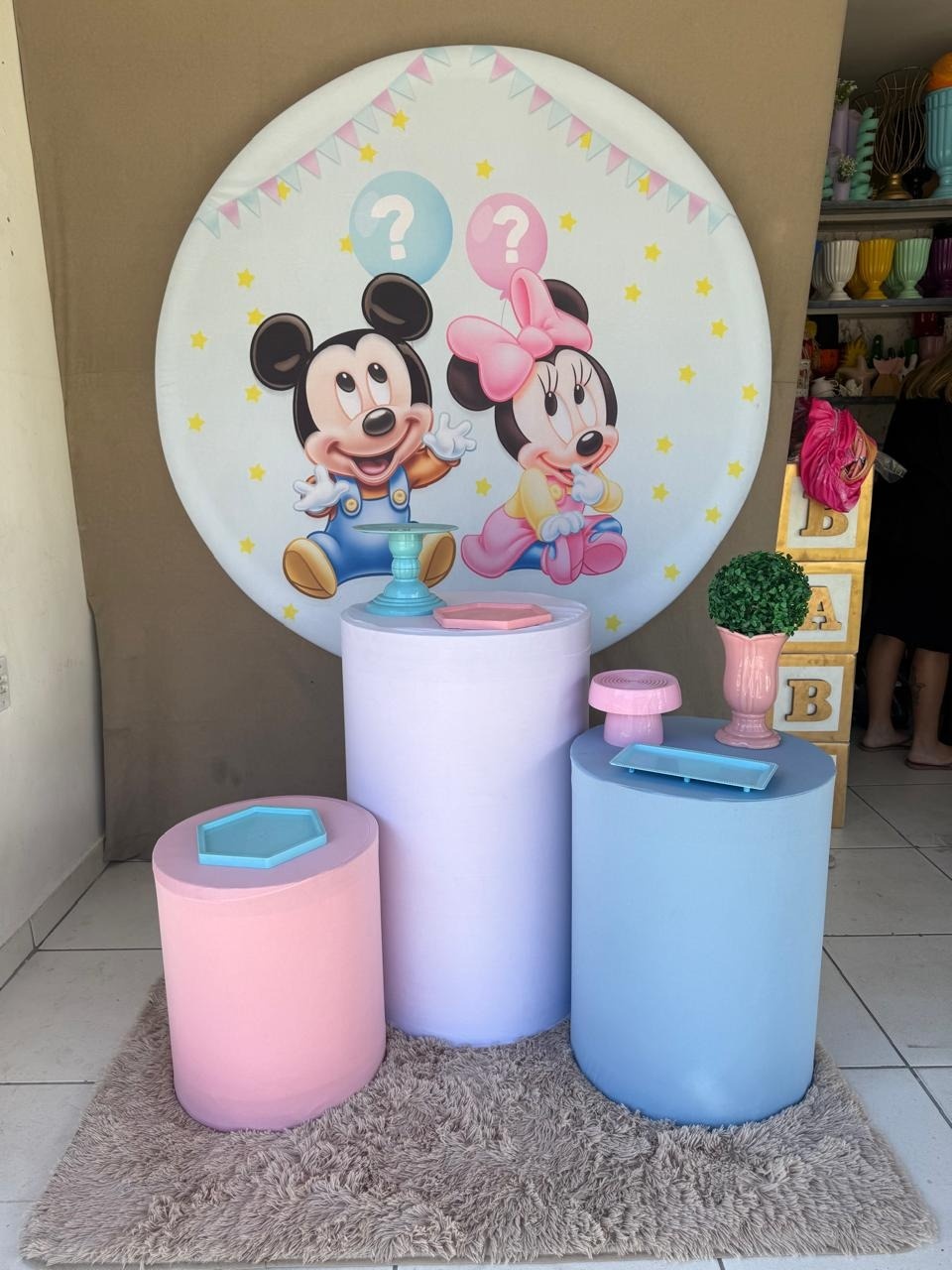 Cha Revelação Minnie 01 - Tailine festas