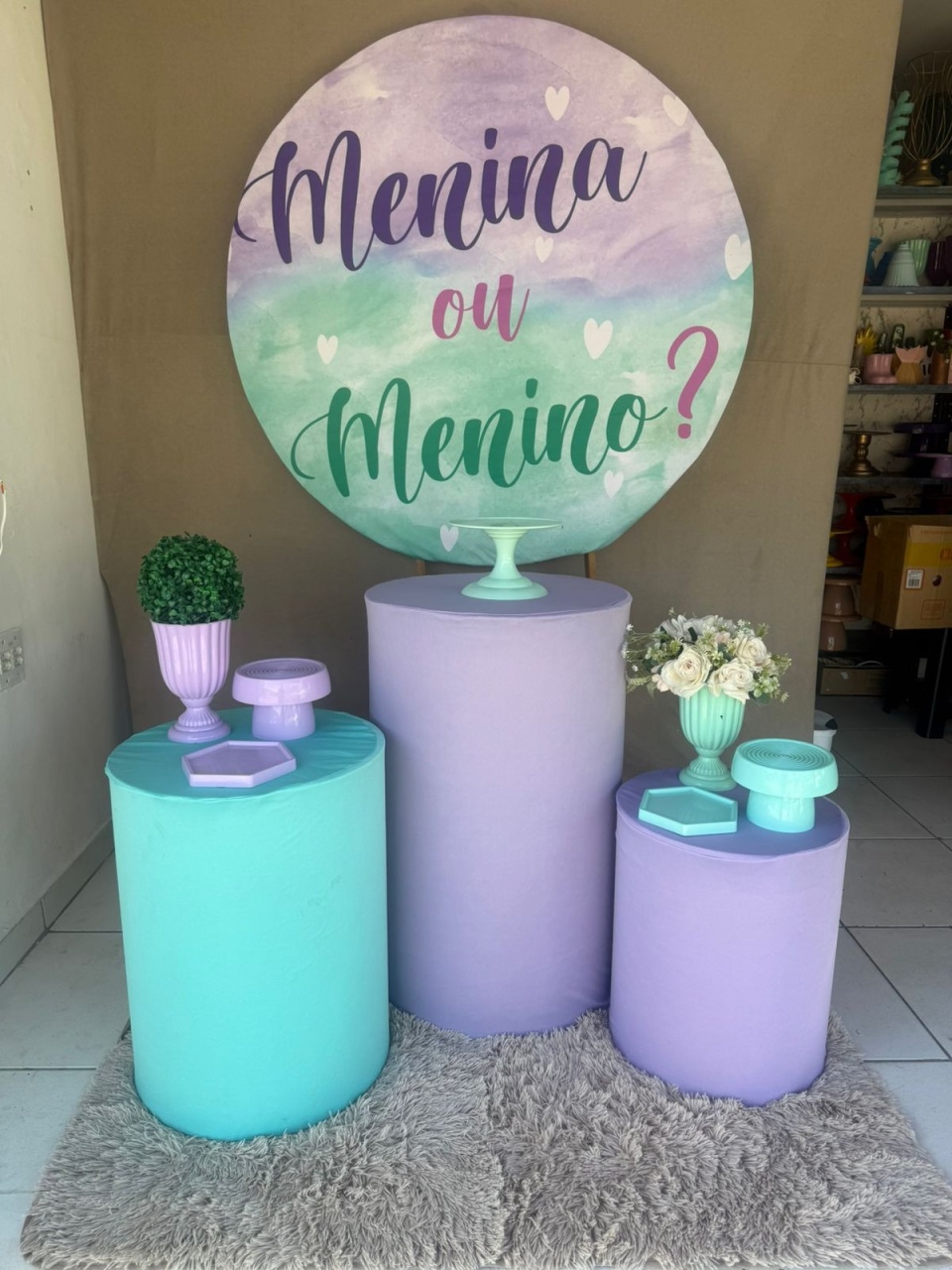 Cha Revelação Vl Essencial  - Tailine festas