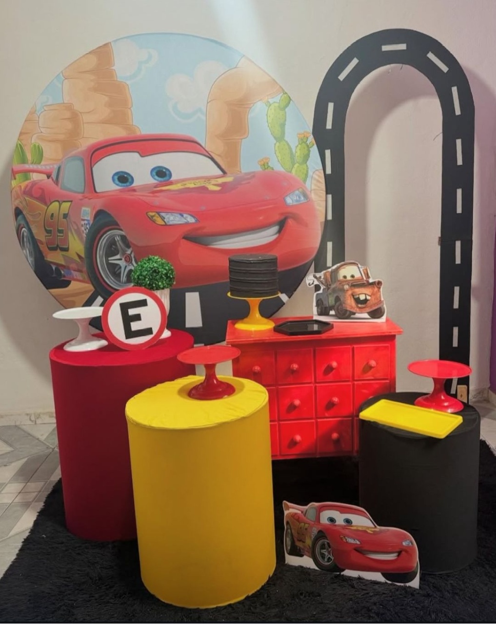 Relampago Mcqueen 03 - Tailine festas
