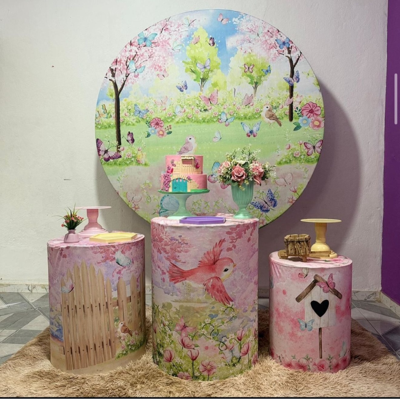 Jardim Essencial  - Tailine festas