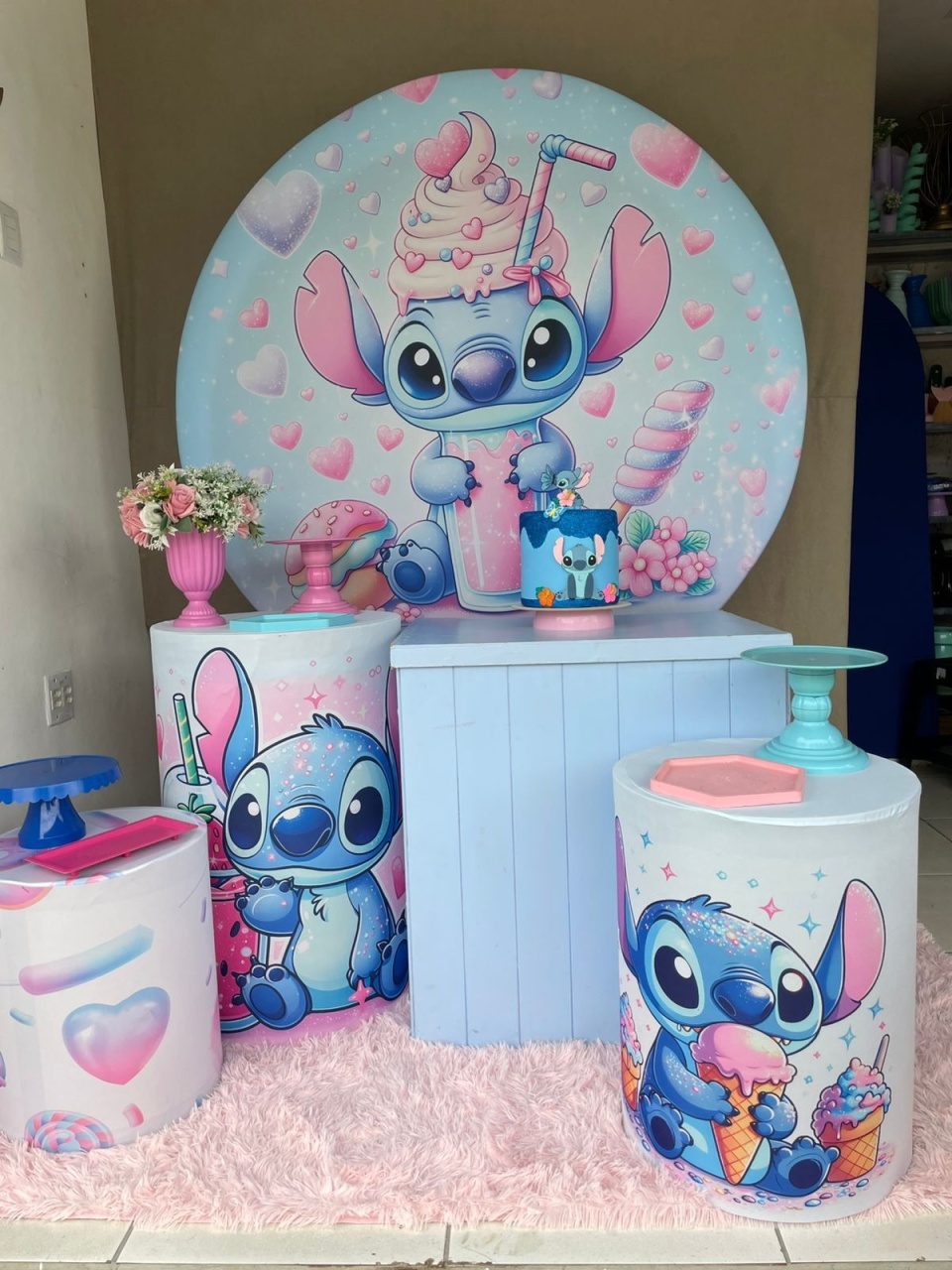 Stitch Confeiteiro 02 - Tailine festas