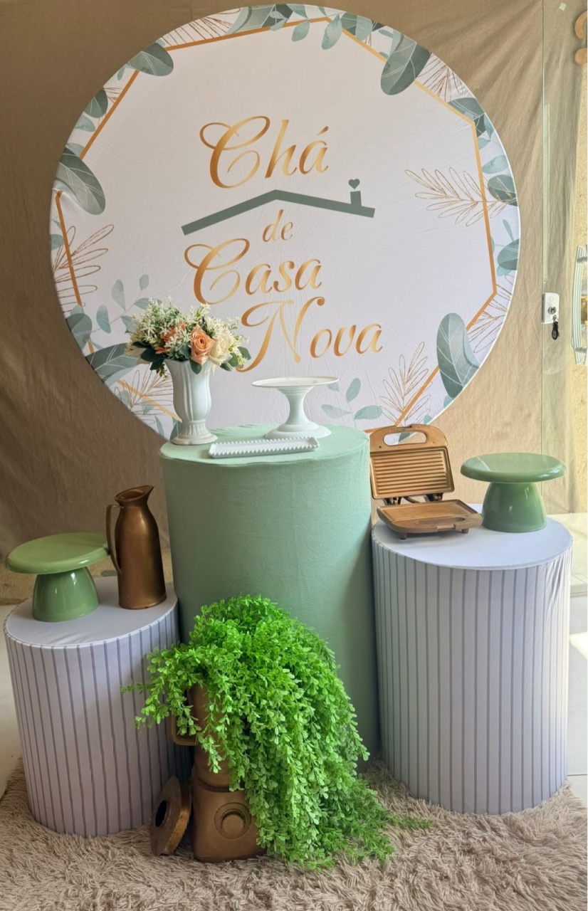Cha de Panela Verde  - Tailine festas