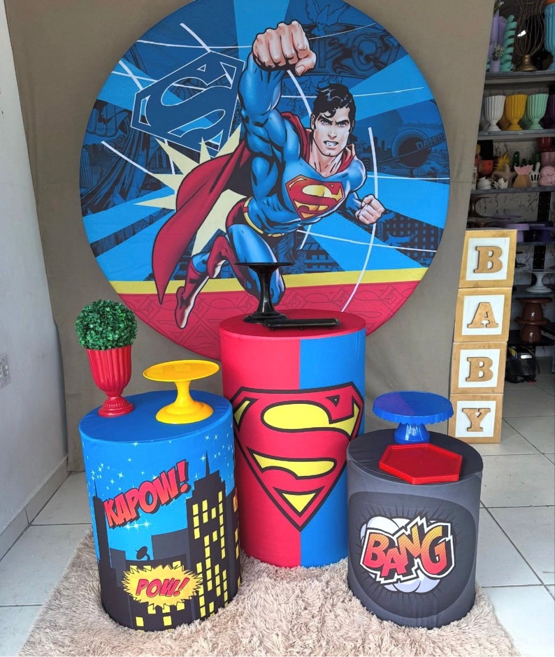 Super Homem Essencial  - Tailine festas