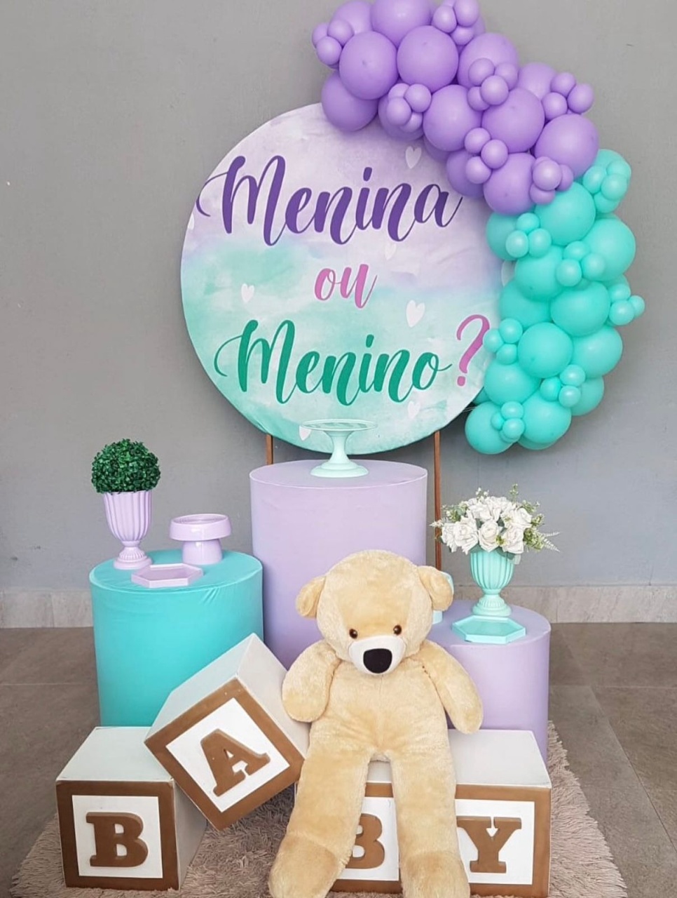 Cha Revelação 4 - Tailine festas