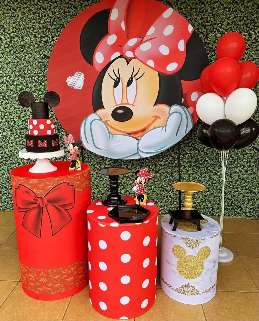 Minie Vermelha - Decorafestacm