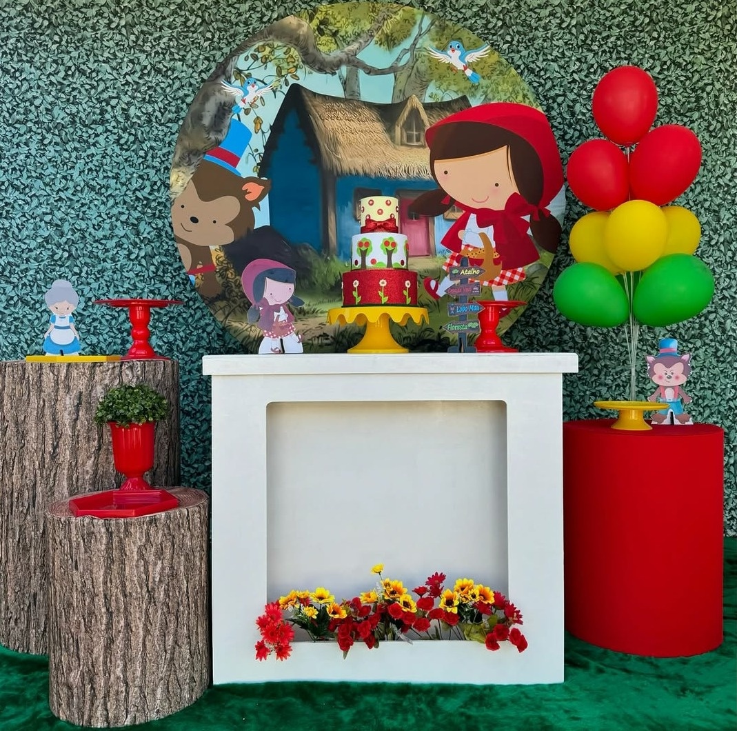 Chapéuzinho Vermelho 3 - Decorafestacm