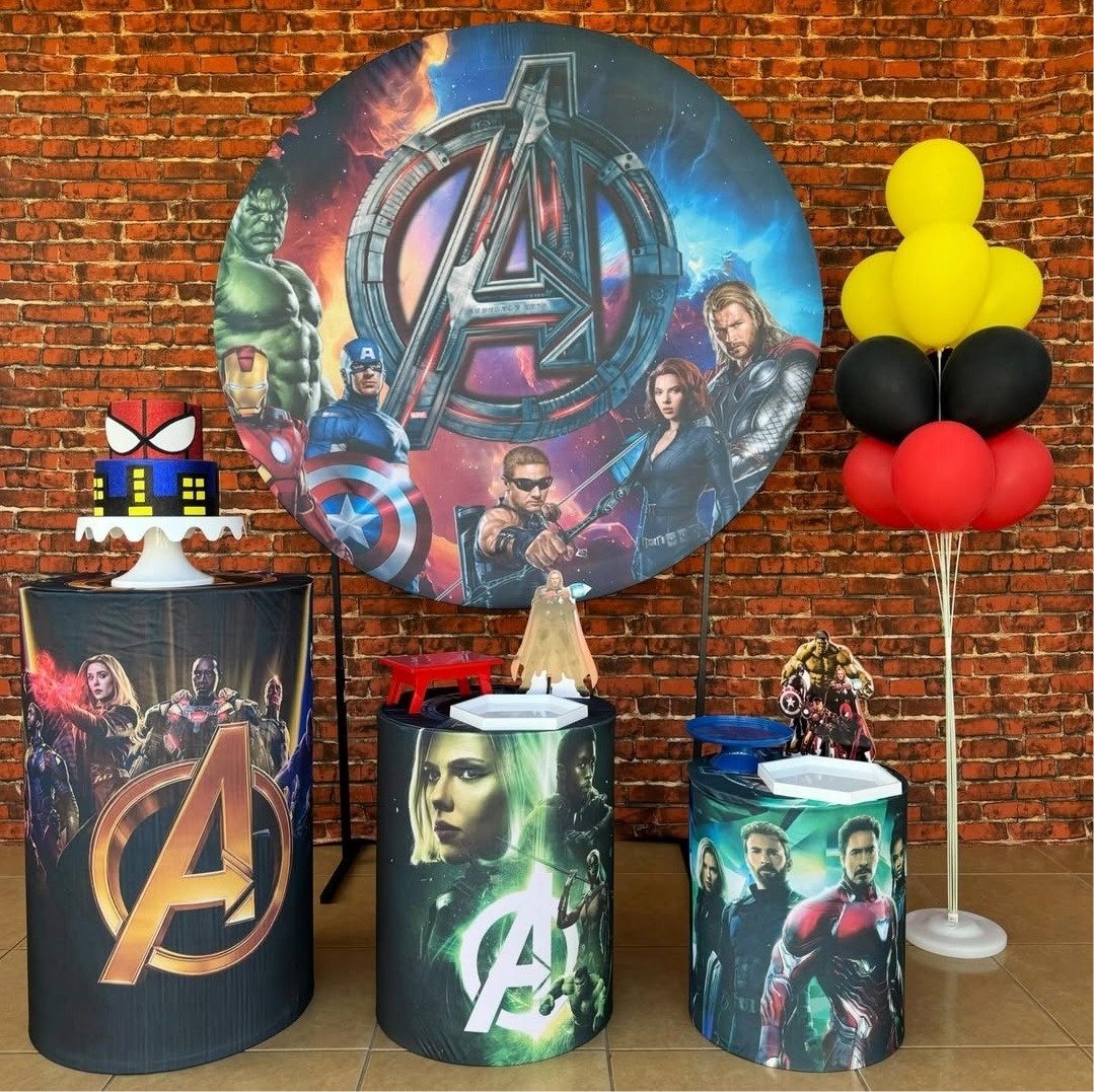 Avenger Herois - Vingadores - Decorafestacm