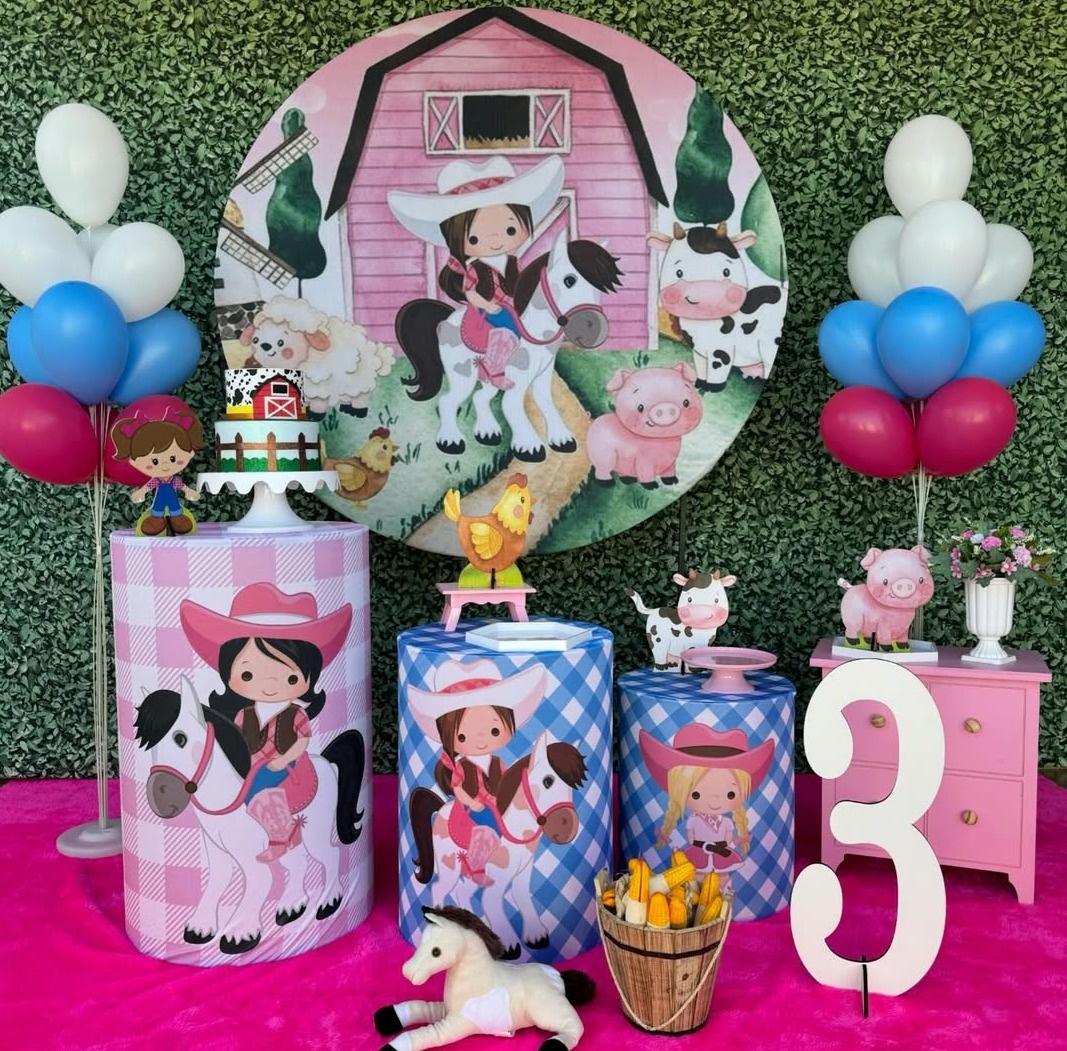 Fazendinha/ Fazendeira Menina 2 - Decorafestacm