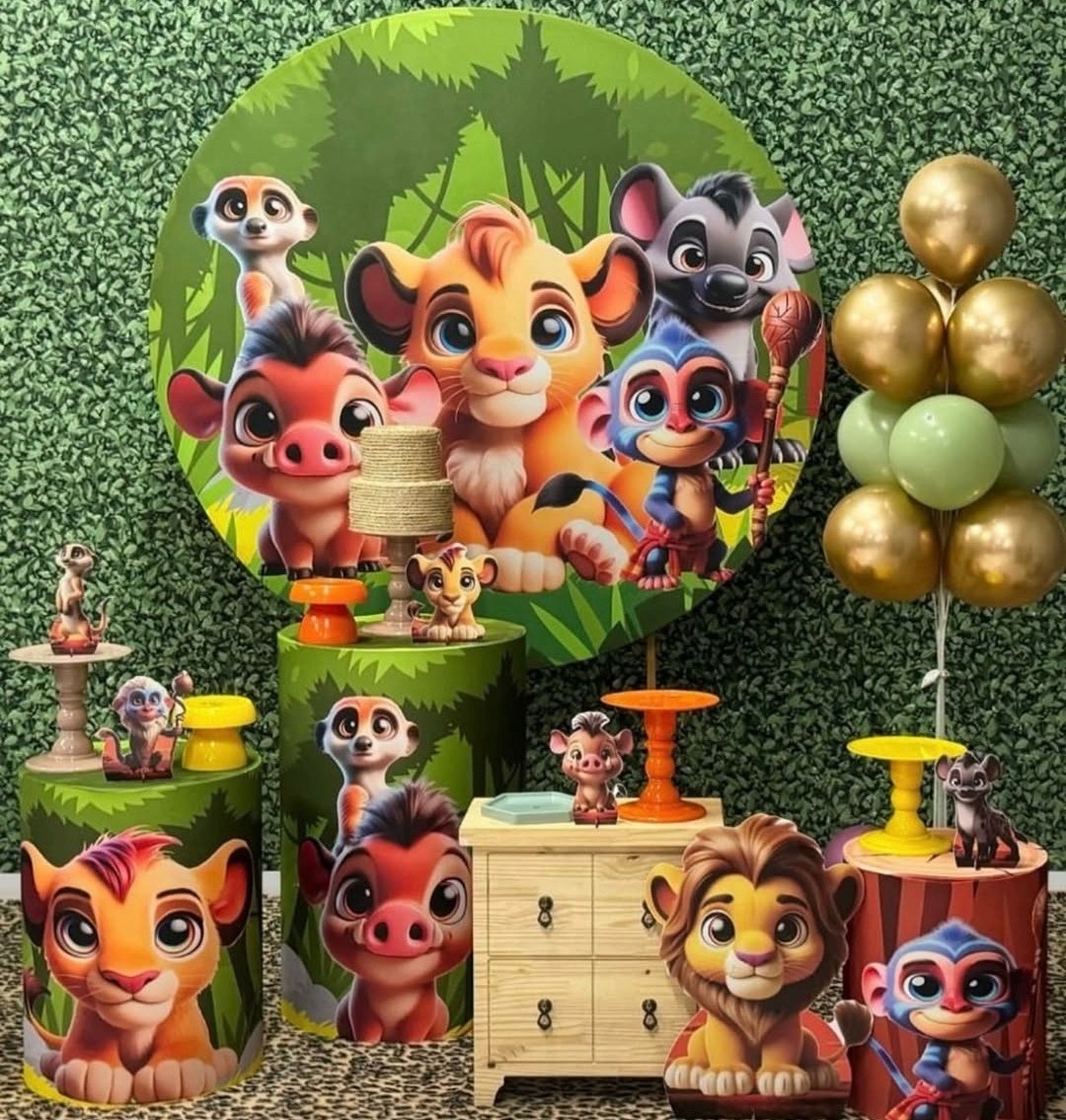 Rei Leão Baby 1 - Decorafestacm
