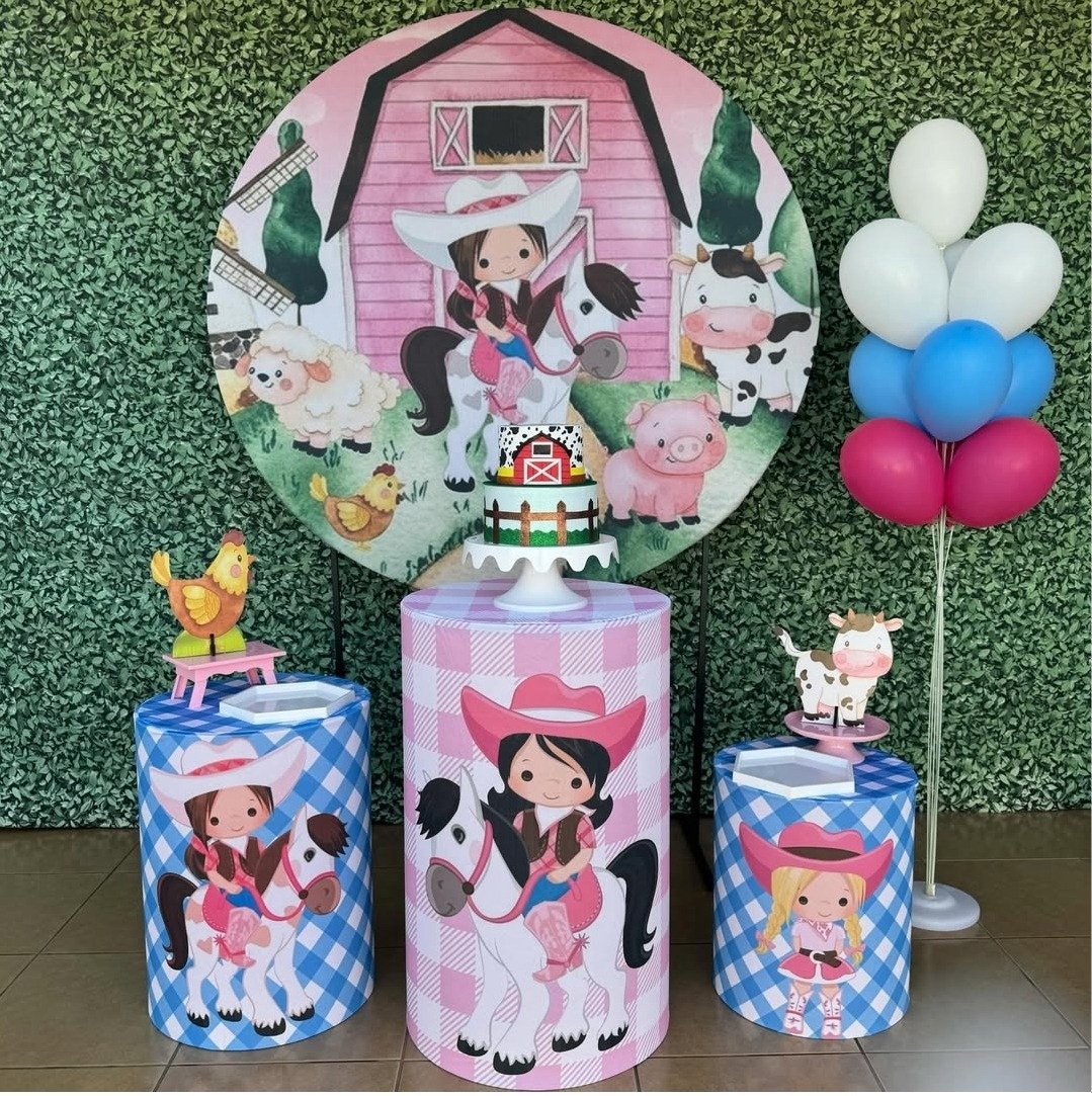 Fazendinha/ Fazendeira Menina - Decorafestacm