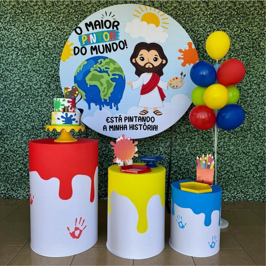 O Maior Pintor Do Mundo - Jesus - Decorafestacm