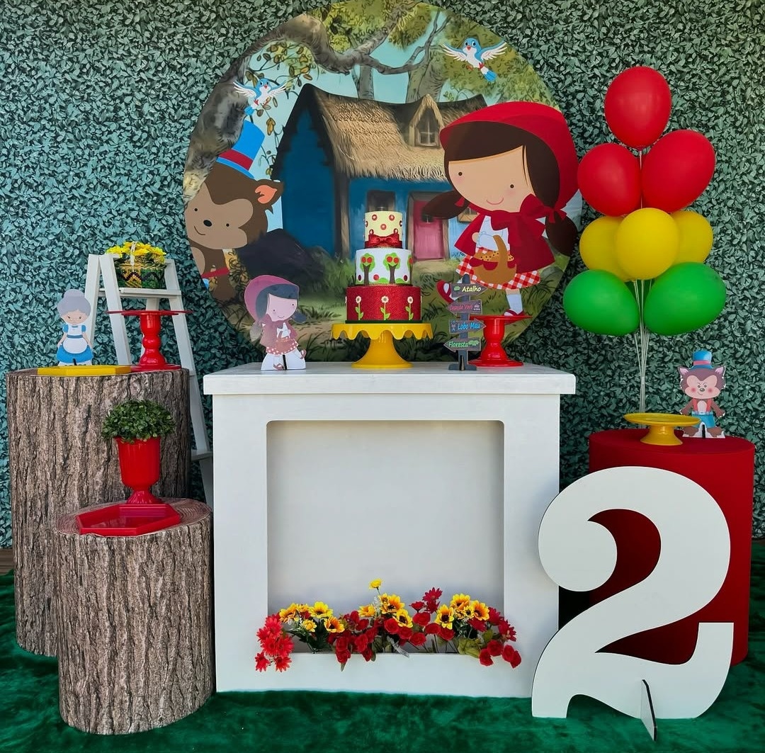 Chapéuzinho Vermelho 1 - Decorafestacm