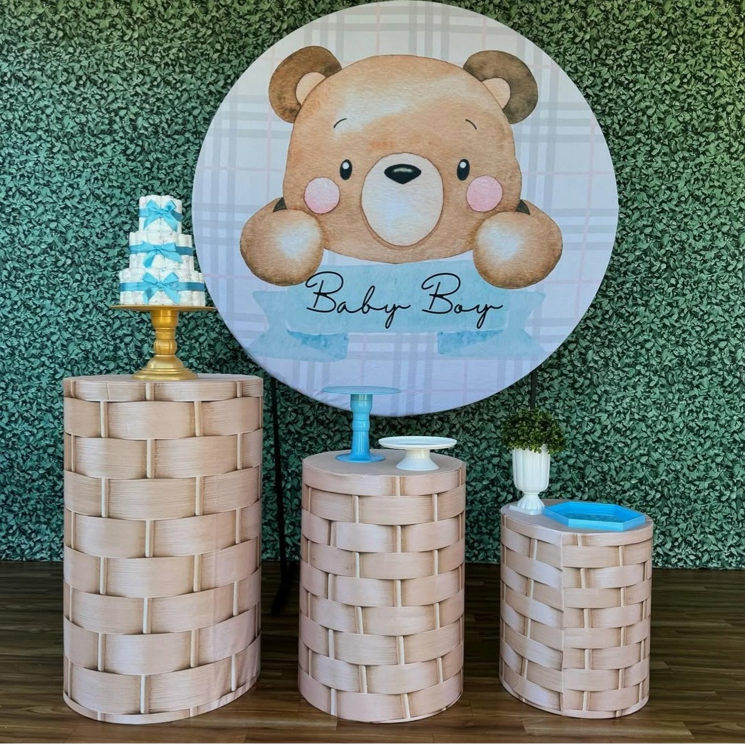 Cha de Bebe Ursinho Menino - Decorafestacm