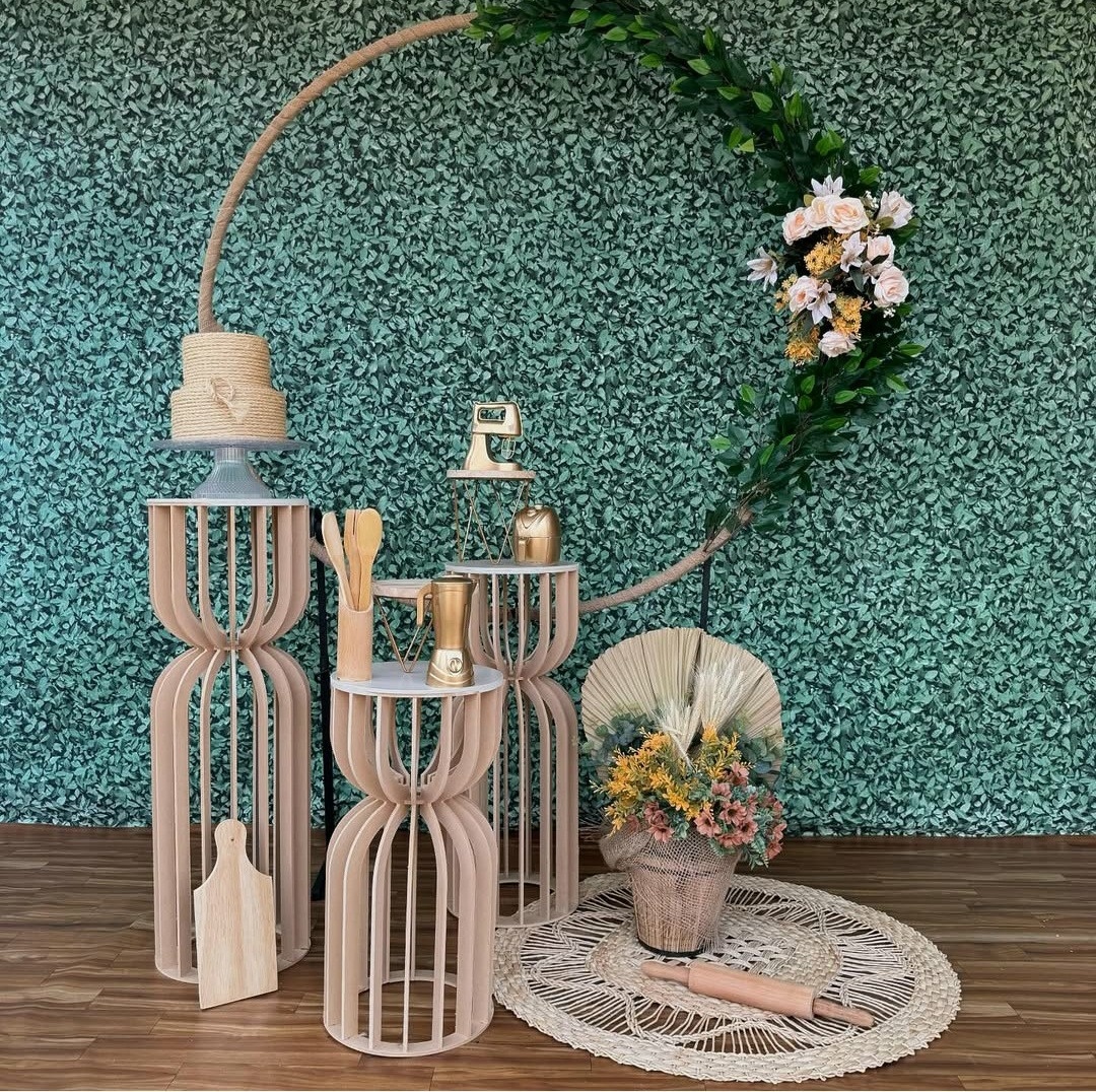 Cha de Cozinha Rustico - Decorafestacm