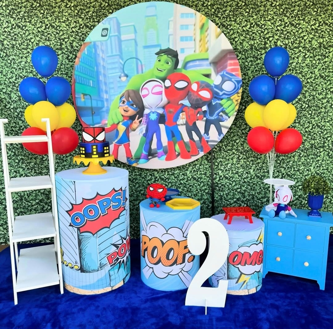 Spidey E Seus Amigos - Decorafestacm
