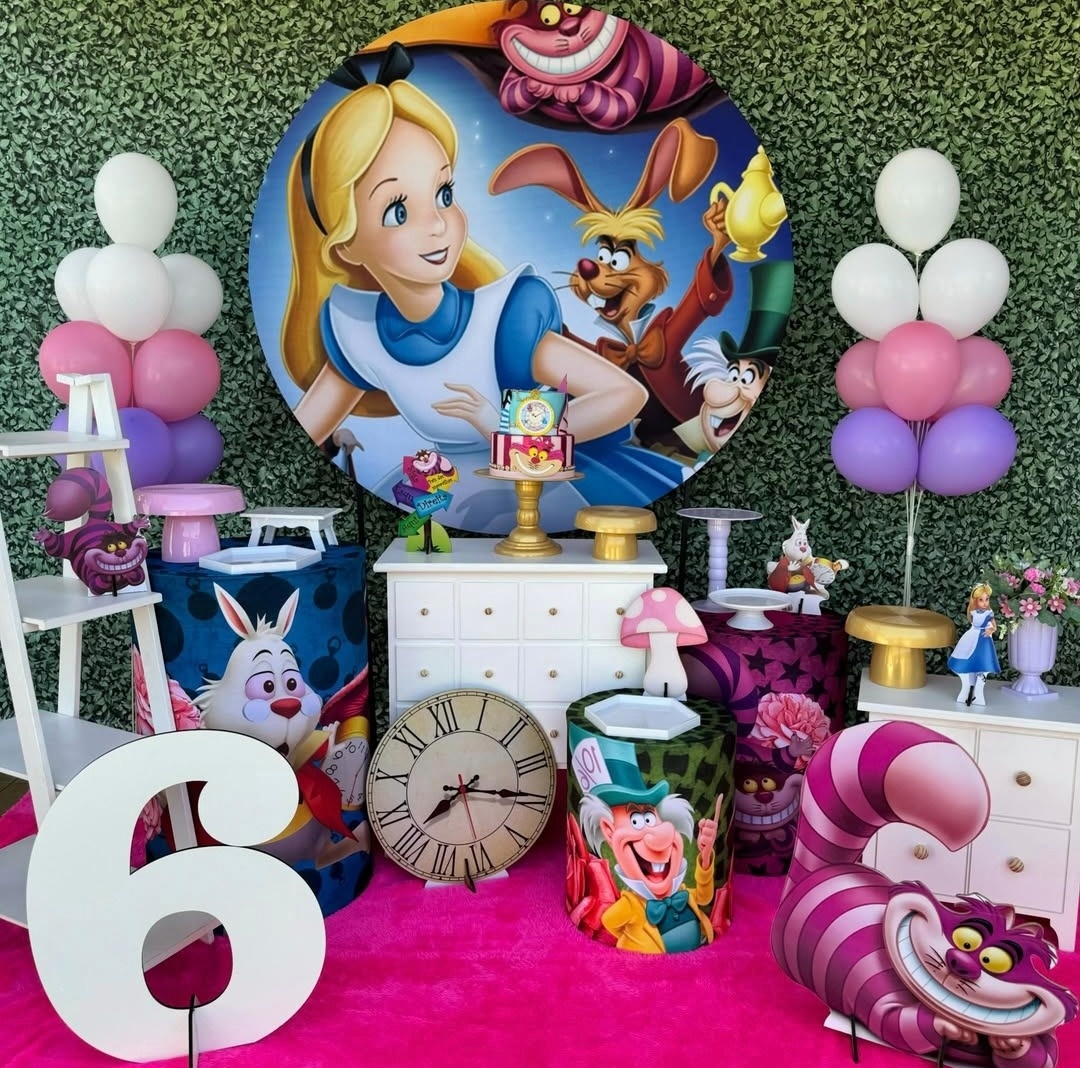 Alice No Pais das Maravilhas 3 - Decorafestacm