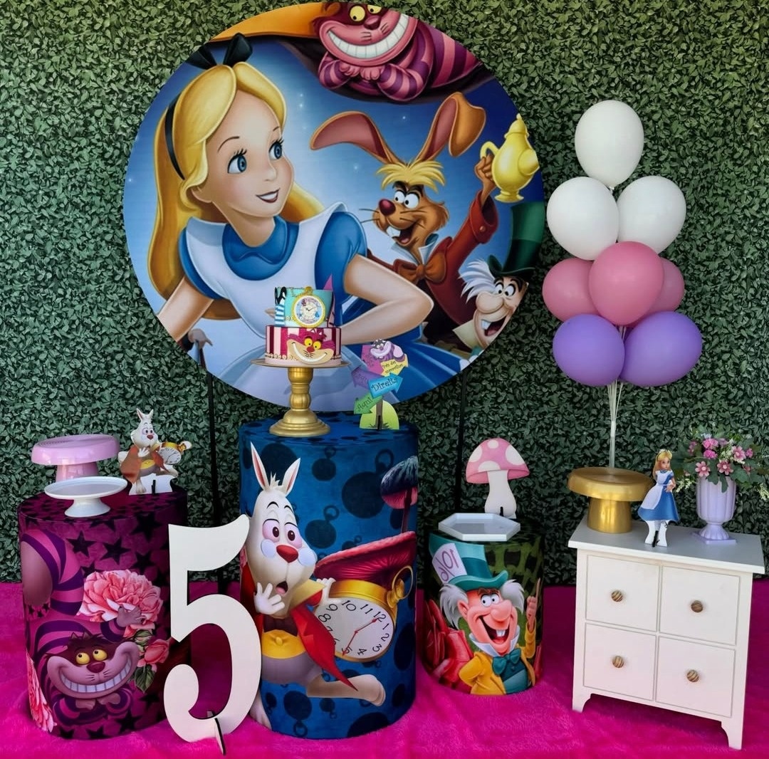 Alice No Pais das Maravilhas 1 - Decorafestacm